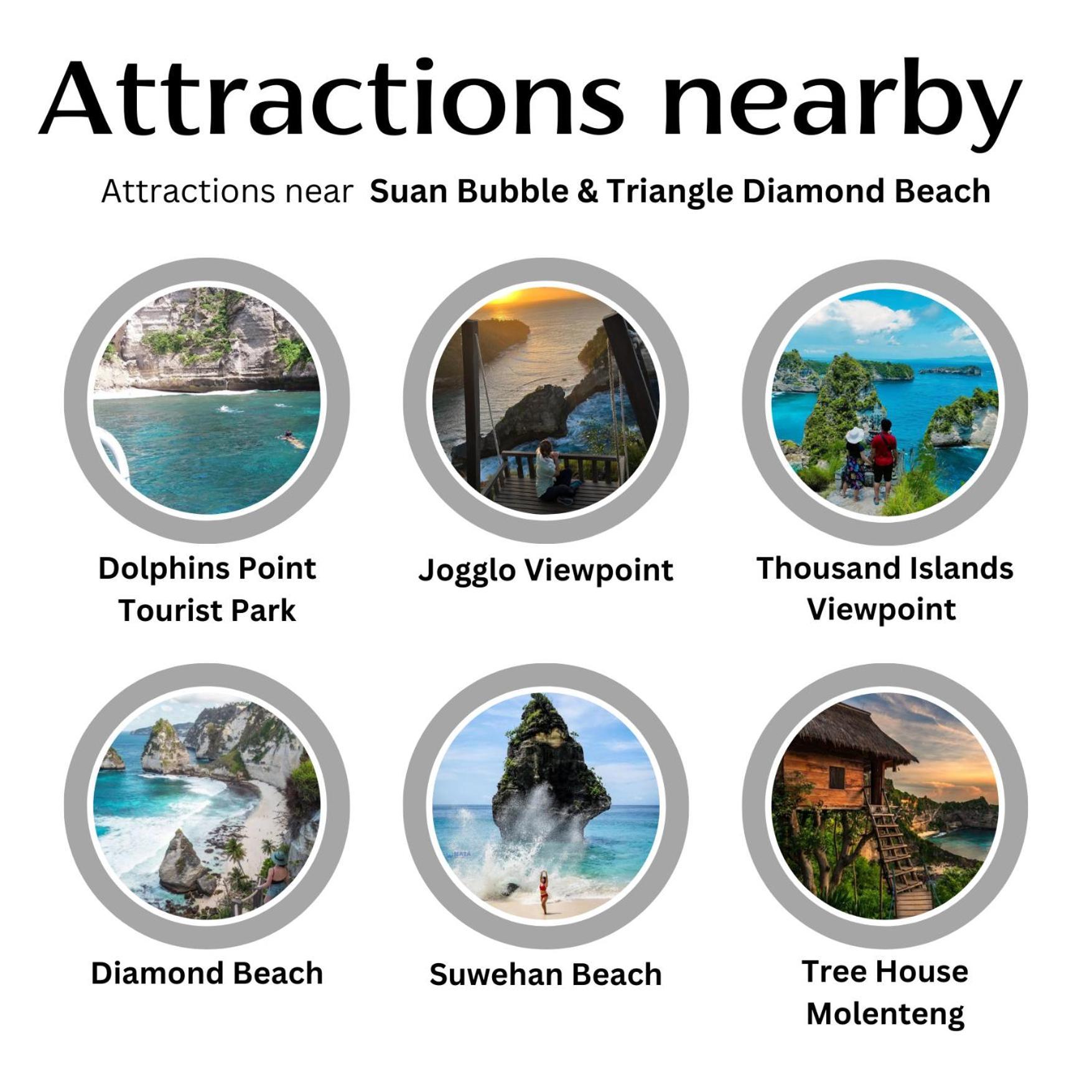 Suan Bubble & Triangle Diamond Beach Polilit Exteriör bild